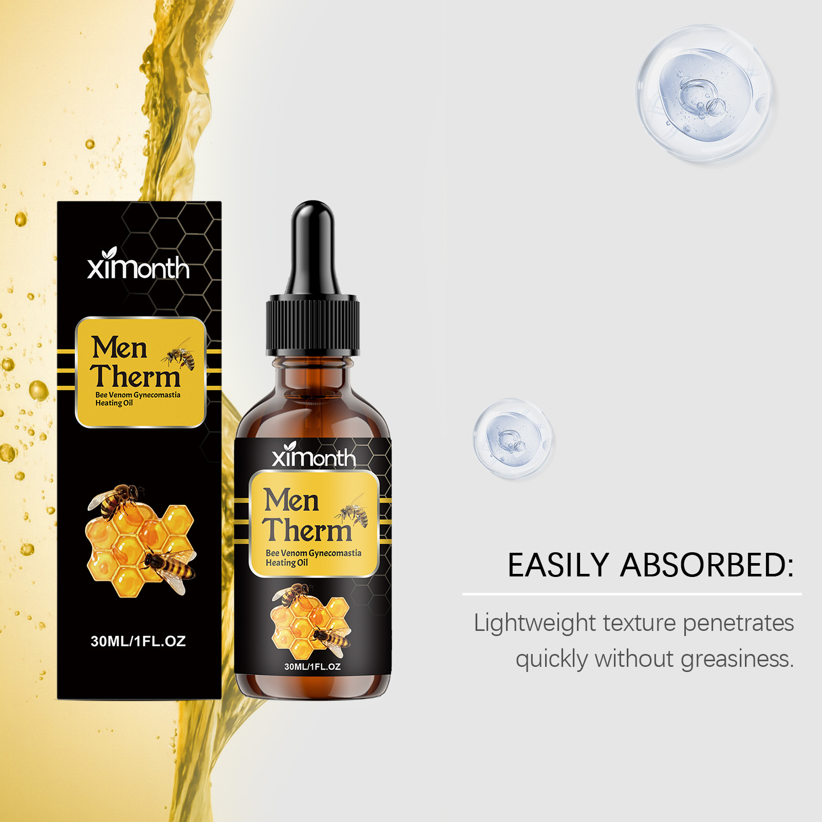 سيروم لتشكيل الصدر للرجال بحجم - مراجعة Body Oil وسعره