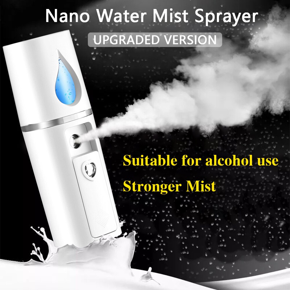 مرطب وجه صغير محمول ، بخاخ نان - مراجعة Face Steamer وسعره